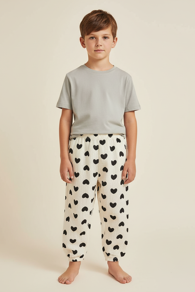 Pantalon Pyjama Blanc - Coton