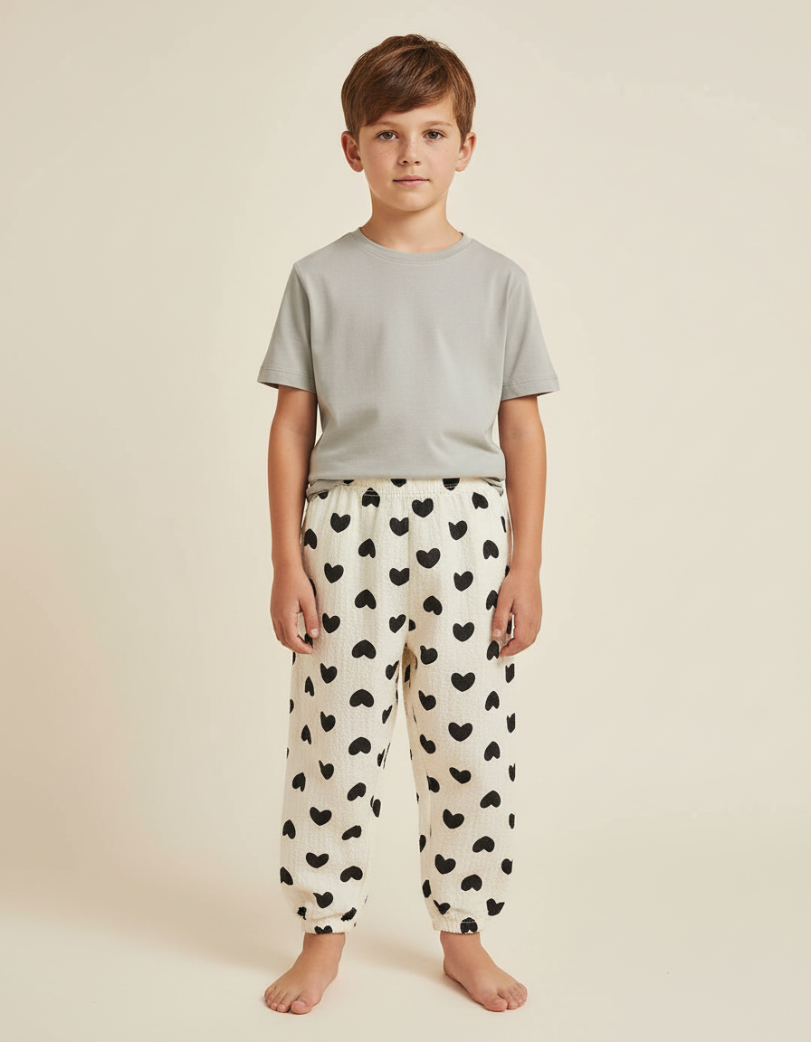 Pantalon Pyjama Blanc - Coton