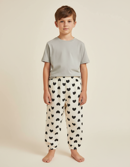 Pantalon Pyjama Blanc - Coton