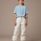 Pantalon Blanc Cargo Imperméable Enfant Ski - Polyester