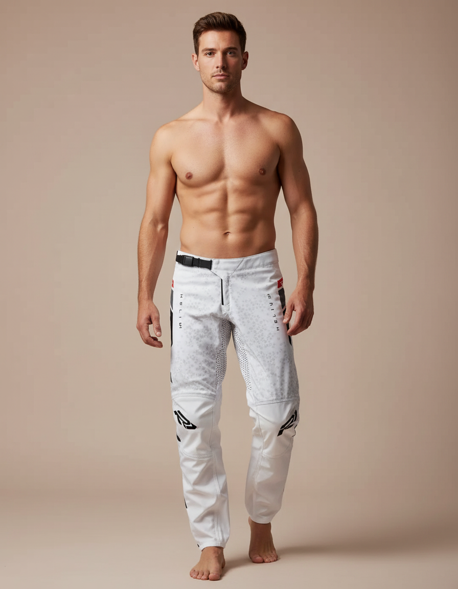 Pantalon Bmx Blanc - Polyester