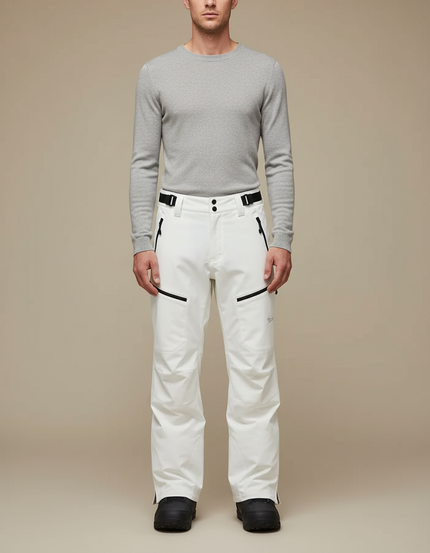 Pantalon De Ski Homme Blanc - Polyester
