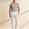 Pantalon Blanc Homme Mariage - Satin