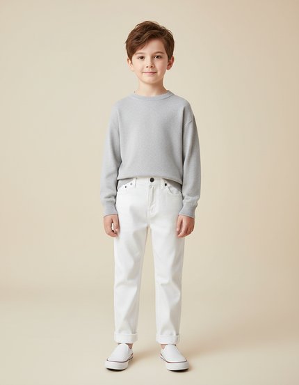 Pantalon Blanc C05b - Jean