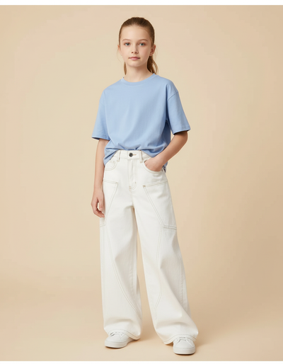 Pantalon Blanc Cassé