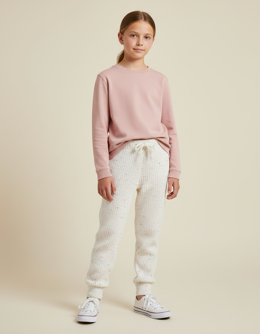 Pantalon Crochet Blanc - Maille