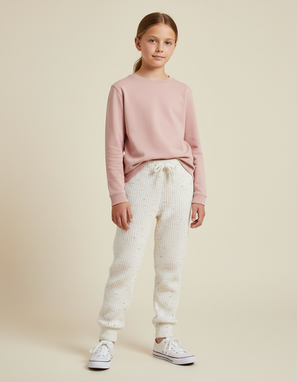 Pantalon Crochet Blanc - Maille