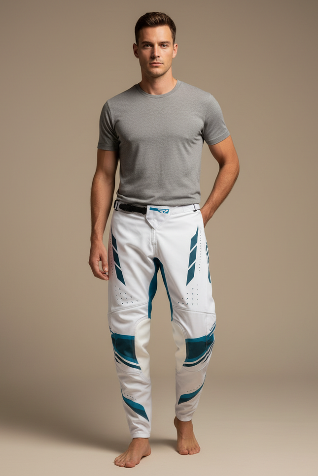 Pantalon Blanc E24b - Polyester