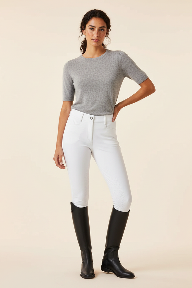 Pantalon Concours Blanc - Polyester