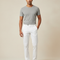 Pantalon Blanc 4614 - Coton