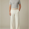 Pantalon Blanc Homme Droit Ample Décontracté Confortable - Molleton