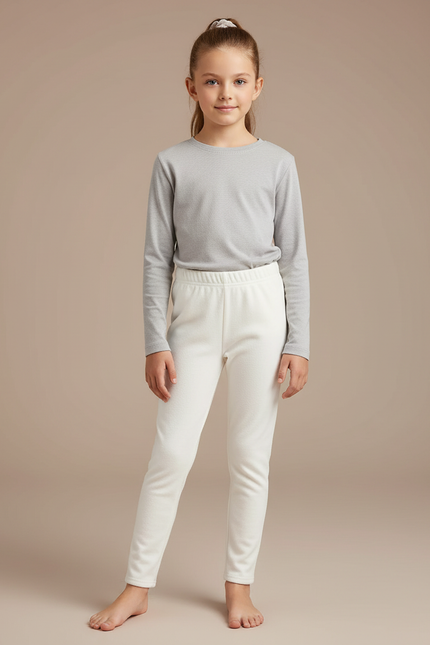 Pantalon Molleton Blanc