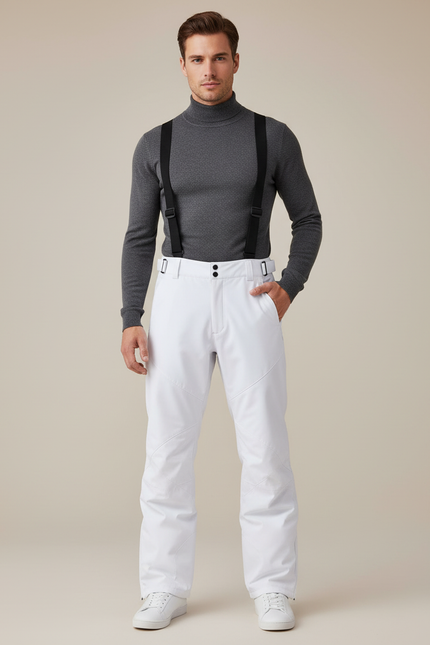 Pantalon Snowboard Blanc - Polyester