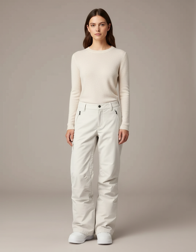 Pantalon Blanc Femme Ski