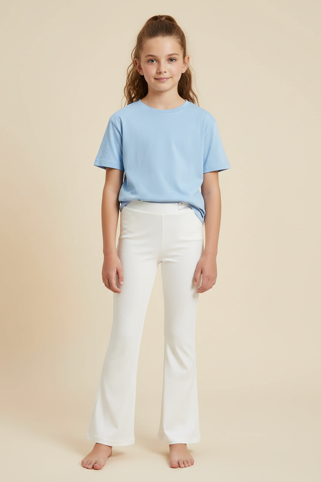 Pantalon De Yoga Blanc - Polyester