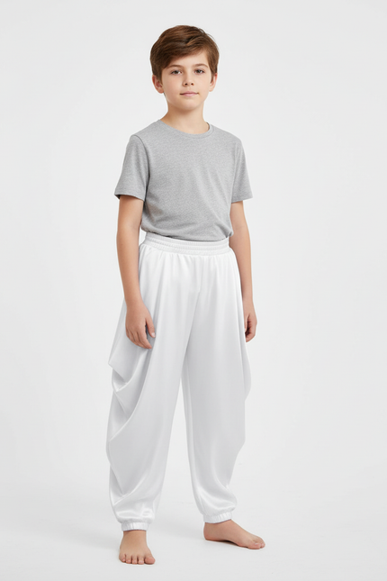 Pantalon Thai Blanc - Satin