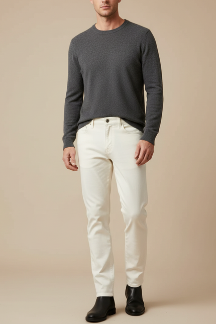 Pantalon Blanc 2b94 - Jean
