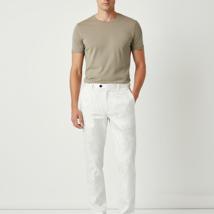 Pantalon Blanc Ff7c - Polyester