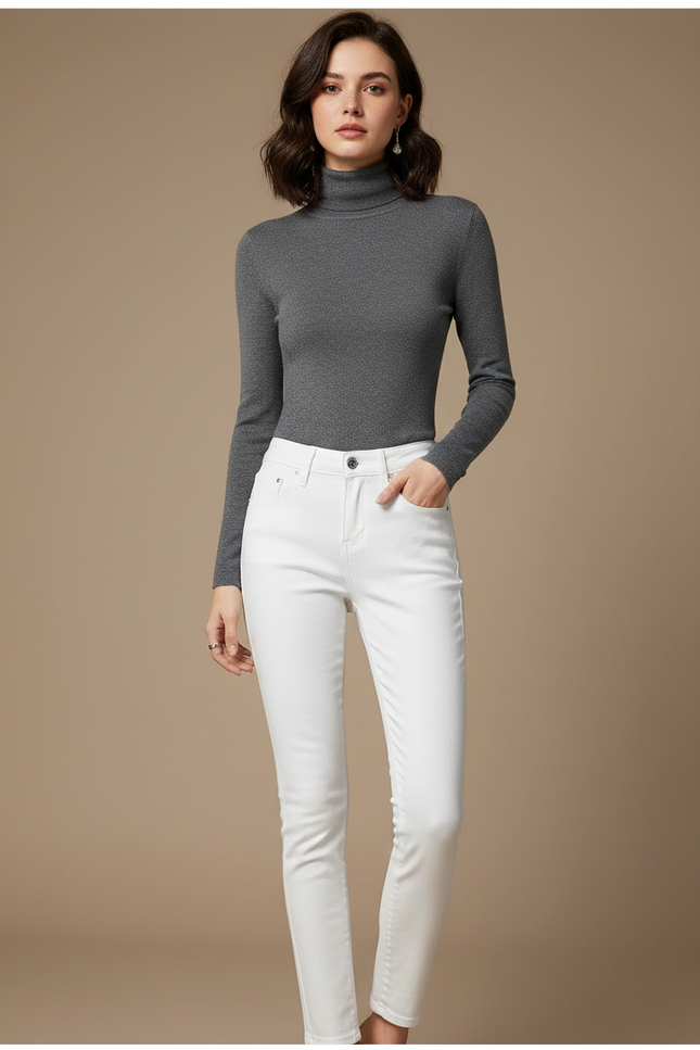 Pantalon Push Up Blanc - Jean