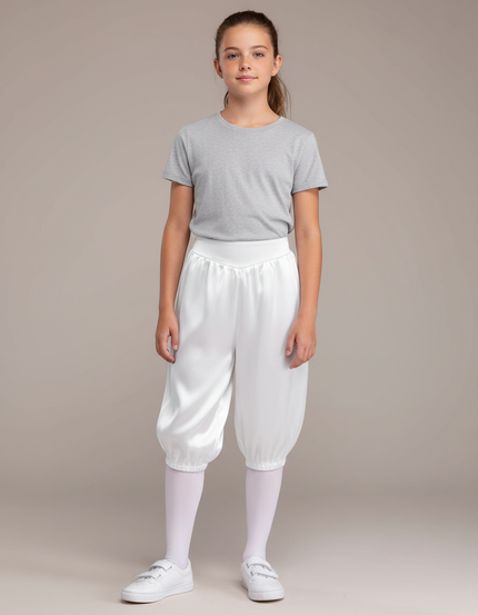 Pantalon Danse Blanc - Satin