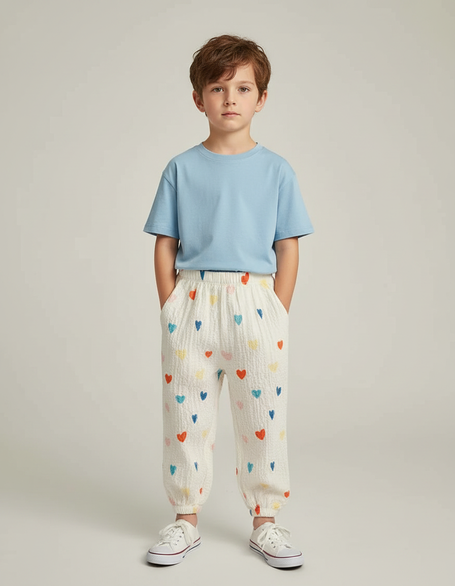 Pantalon Blanc Fin - Coton