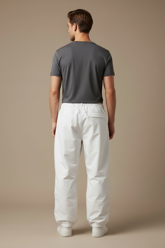 Pantalon Blanc Ski Imperméable Unisexe Neige Hiver - Polyester - vue 2