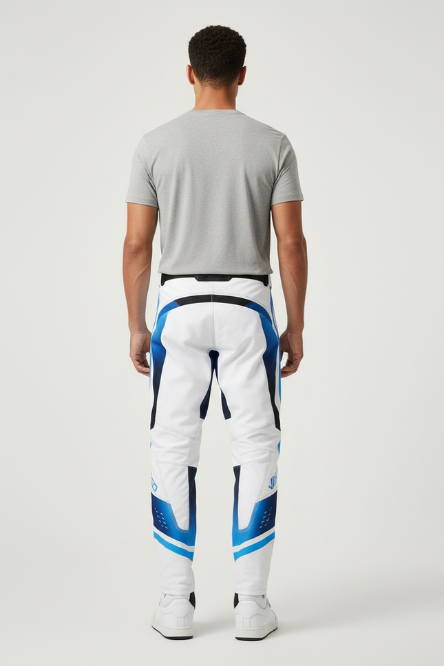 Pantalon Blanc D736 - Polyester - vue 2