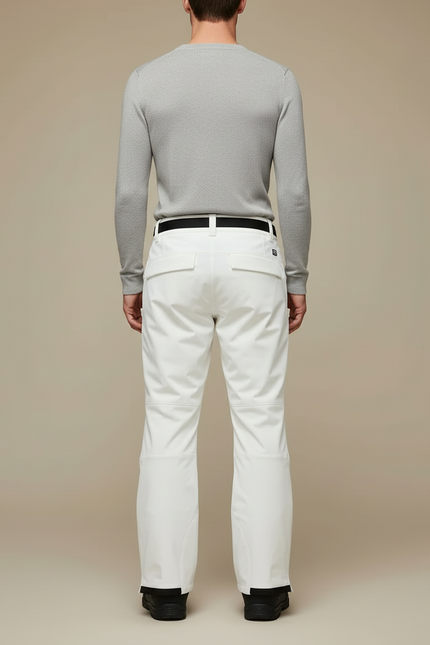 Pantalon De Ski Homme Blanc - Polyester - vue 2