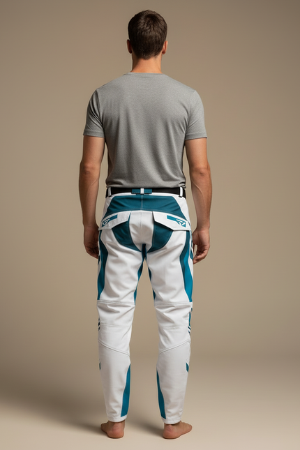 Pantalon Blanc E24b - Polyester - vue 2