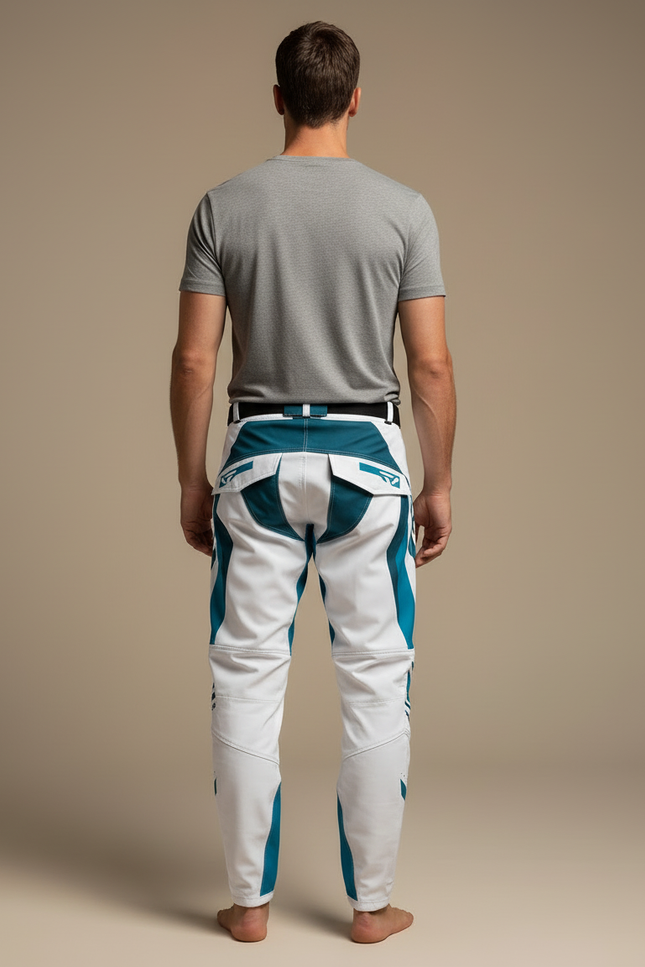 Pantalon Blanc E24b - Polyester - vue 2