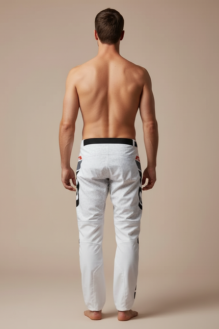 Pantalon Bmx Blanc - Polyester - vue 2
