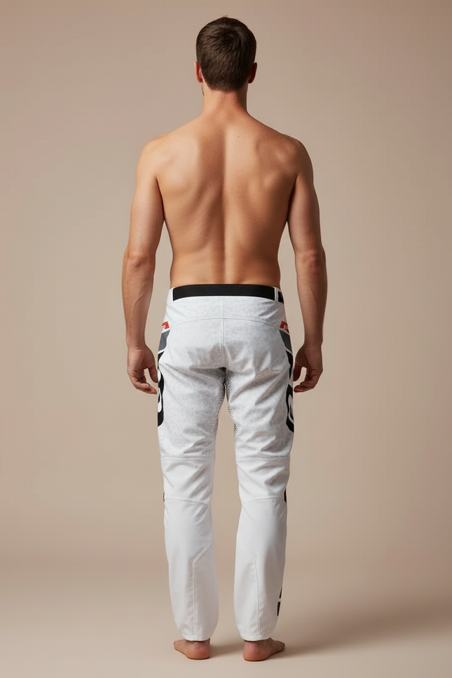 Pantalon Bmx Blanc - Polyester - vue 2