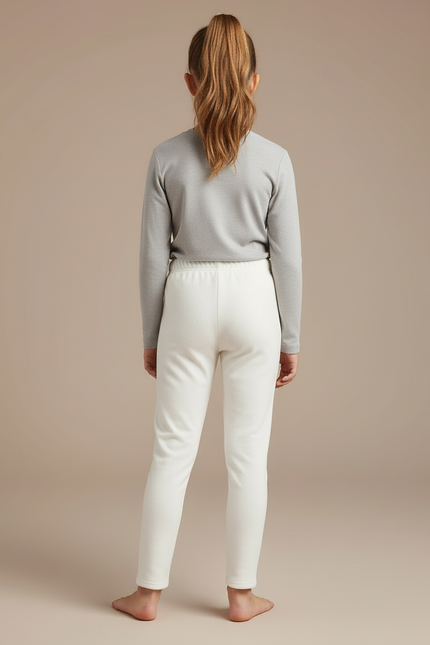 Pantalon Molleton Blanc - vue 2