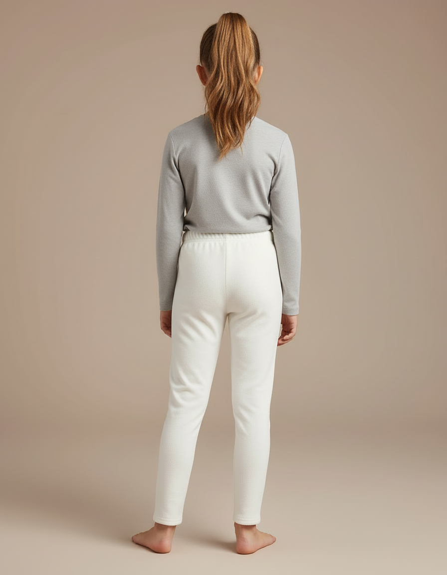 Pantalon Molleton Blanc - vue 2