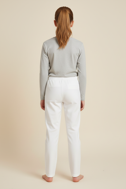 Pantalon Elastique Blanc - vue 2