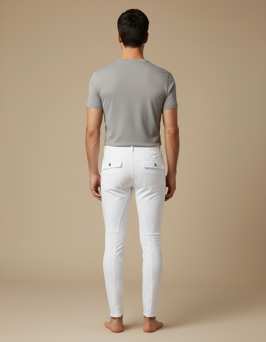 Pantalon Blanc Concours Cso - Polyester - vue 2