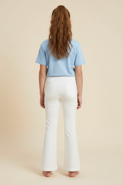 Pantalon De Yoga Blanc - Polyester - vue 2