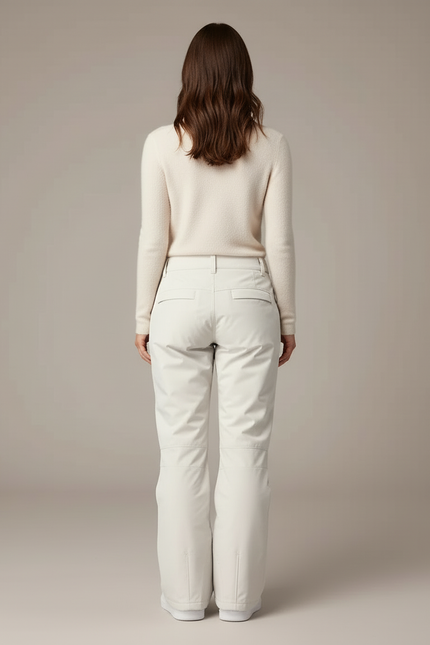 Pantalon Blanc Ample Imperméable Neige Hiver - Polyester - vue 2