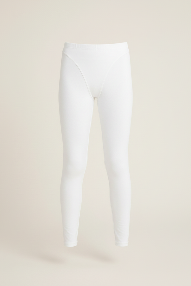 Pantalon Blanc Extensible Confortable Sport Fille - Polyester - vue 2