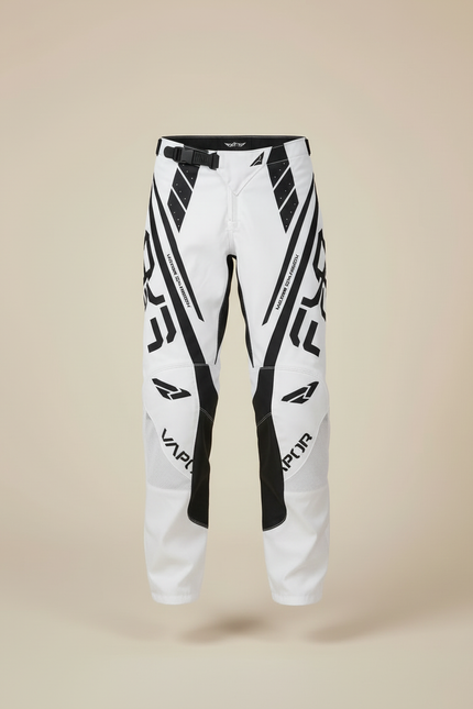 Pantalon Blanc Noir - Polyester - vue 3