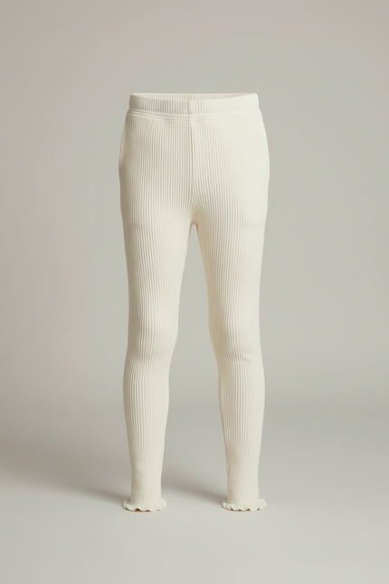 Pantalon Blanc 07fa - Beige Maille - vue 3