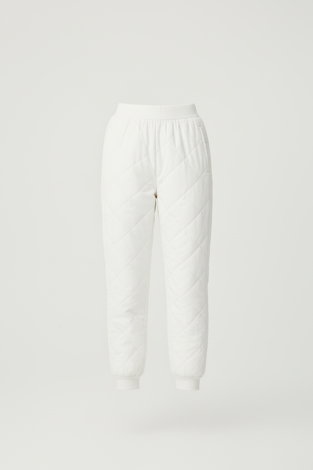 Pantalon Jogger Blanc - Polyester - vue 3