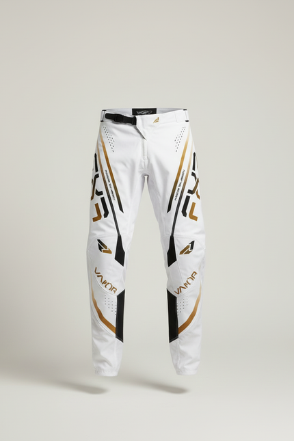 Pantalon Blanc Avec Ceinture - Polyester - vue 3