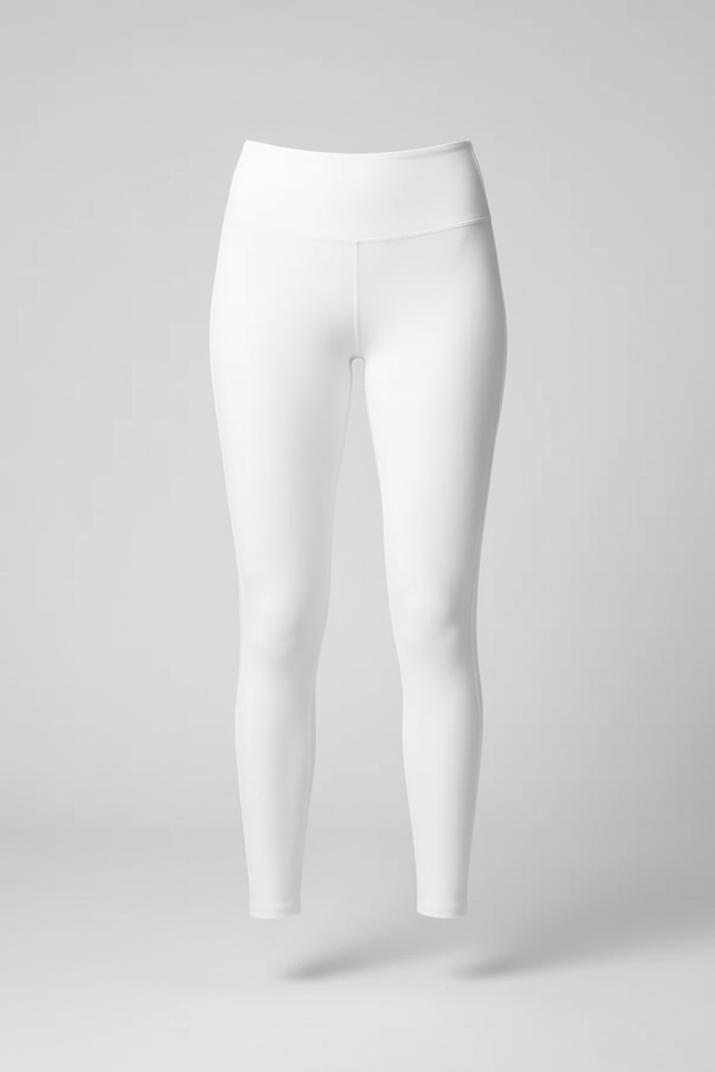 Pantalon Blanc Yoga - Polyester - vue 3