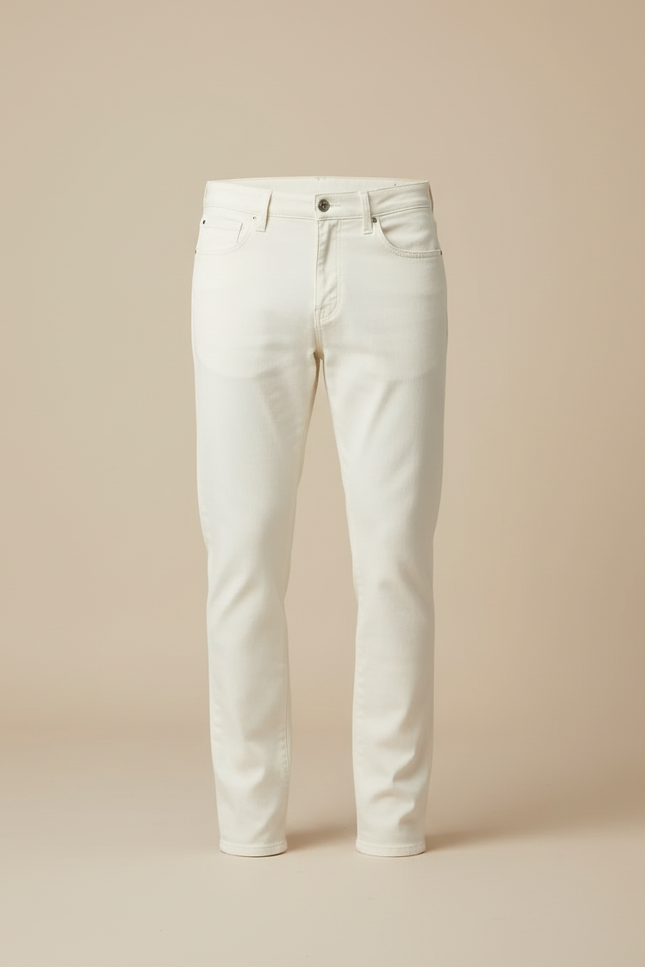 Pantalon Blanc 2b94 - Jean - vue 3