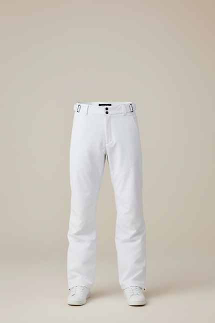 Pantalon Snowboard Blanc - Polyester - vue 3