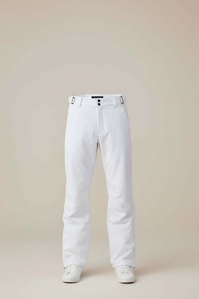 Pantalon Snowboard Blanc - Polyester - vue 3