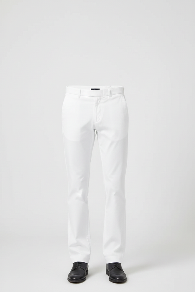 Pantalon Golf Blanc Homme - Polyester - vue 3