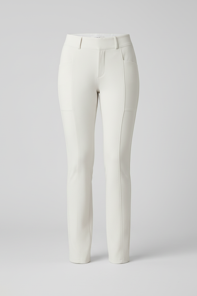 Pantalon Blanc De Concours - Gabardine - vue 3