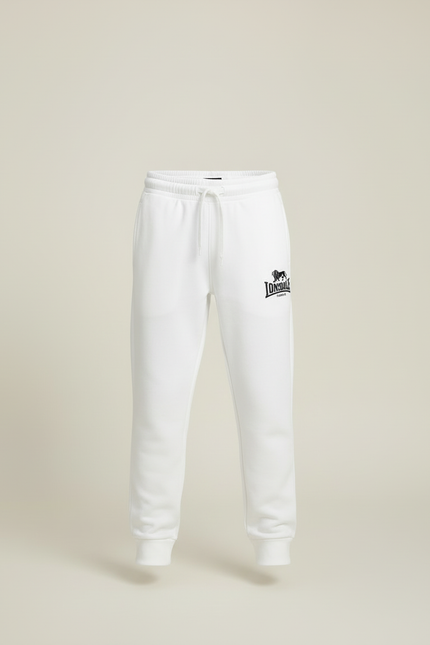 Pantalon Blanc Jogging Molleton Lonsdale Garçon - vue 3